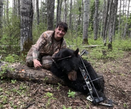 Wasp Drone takes down a black bear